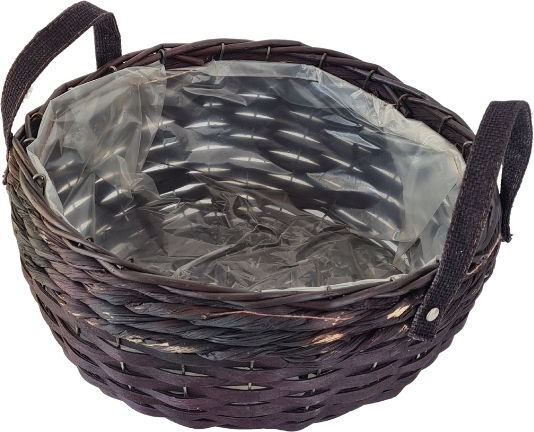 Loupas Декоративна Кошница От Слама 30x30см
