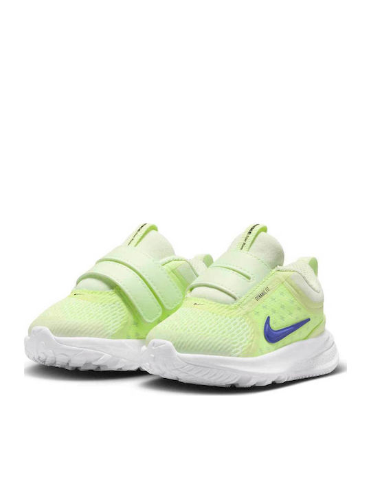 Star Runner Kids Sports Shoes Running with Hoop & Loop Closure Multicolour