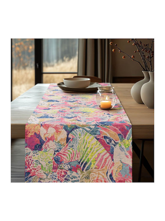 Beauty Home Runner Jungle Animals 32x250cm