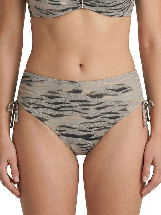 Γυναικείο Μαγιό Bikini Μπανέλα Gold Zebra Γκρι