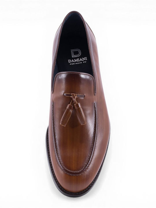 Leather Men's Casual Shoes Tabac Brown