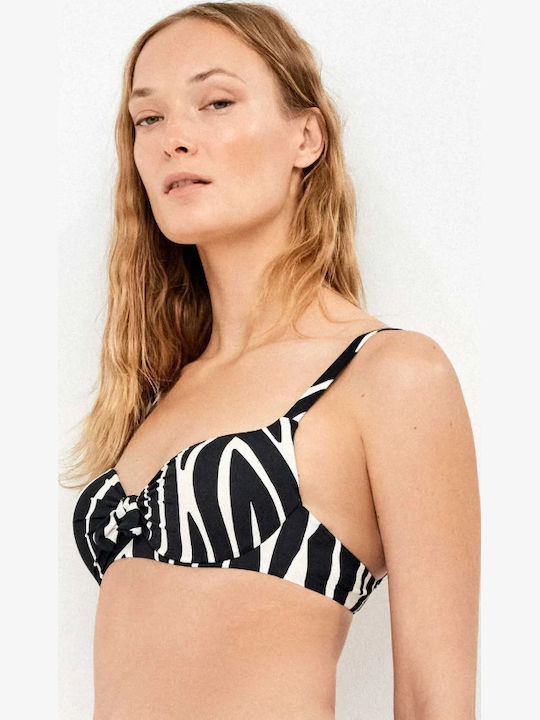 Bikini Σουτιέν Ασπρόμαυρο