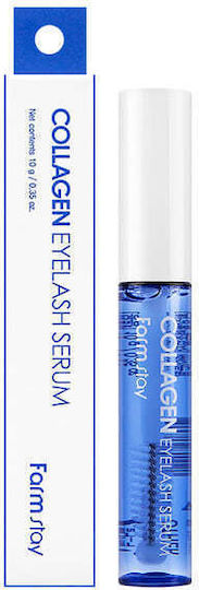 Farm Stay Collagen Eyelash Moisturizing Eye and Eyelash Serum with Panthenol & Collagen for Nourishing 10gr