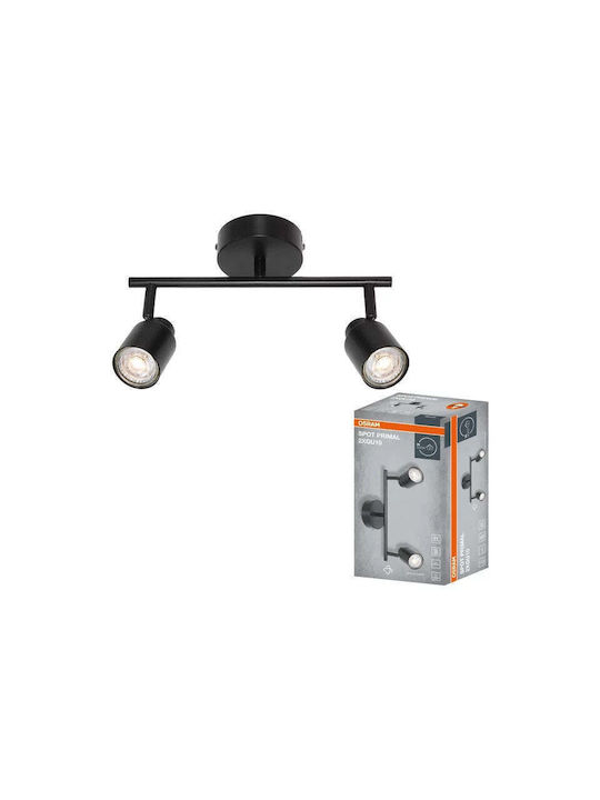 Osram Двоен Спот в Черен Цвят