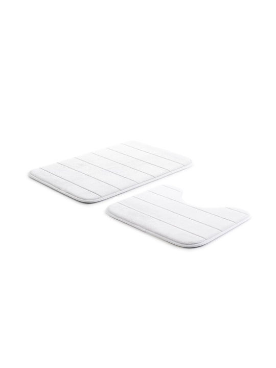 Viosarp Σετ Πατάκια Μπάνιου Memory Foam 5206753052814 40x60εκ. 2τμχ