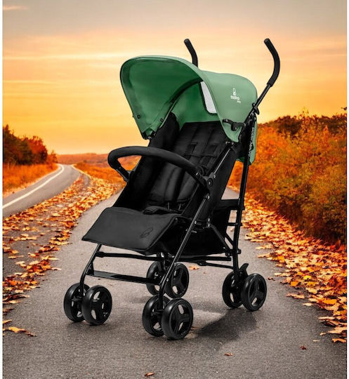 Asalvo Cărucior cu Umbrelă Potrivit pentru Nou-Născuți Verde 6kg