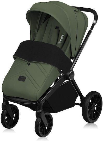 Lionelo Cărucior 2 în 1 Reglabil Potrivit pentru Nou-Născut Verde 10,9kg