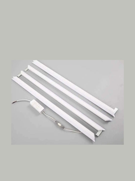 Metanor Panou LED Putere 48W cu Alb Natural Lumini 60x60cm.