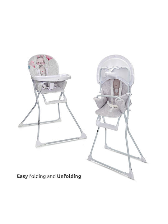 Lorelli Cookie Baby Hochstuhl Klappbar Beige Cute Bear