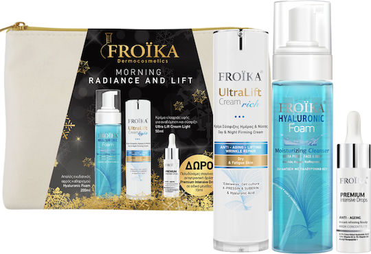 Froika Morning Radiance And Lift Set Îngrijire pentru Anti-îmbătrânire, Acnee & Tonifiere 4buc