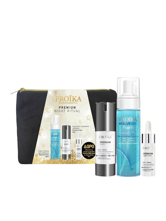 Froika Premium Night Ritual Hautpflegeset für Anti-Aging & Festigung