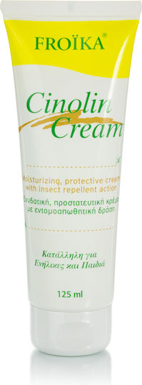 Froika Cinolin Insect Repellent Cream in Tube Suitable for Children 125ml