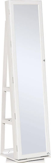 HomCom Ορθογώνιος Λευκός 160x38cm