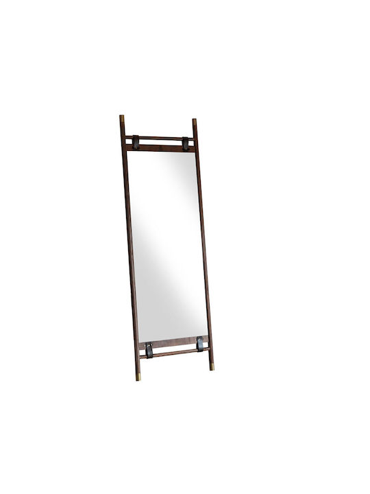 Liberta Liberta Boden- oder Standspiegel mit Goldenem Holzrahmen 180x65cm