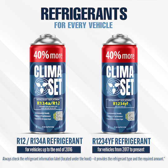 Climaset R1234yf Car A C Refill Xl