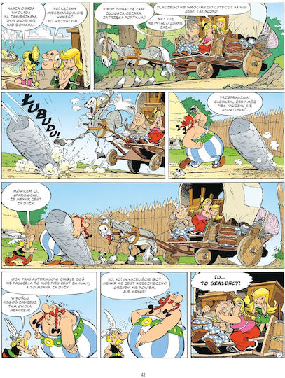 Asteriks. Tom 21. Podarunek Cezara