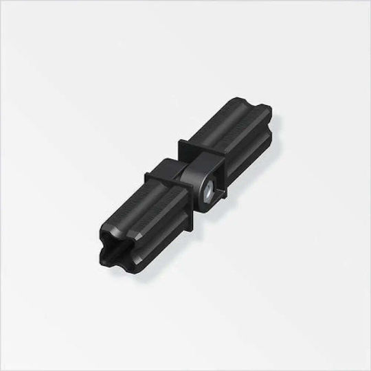 Scharnierverbinder PVC 23,5 mm Alfer Aluminium