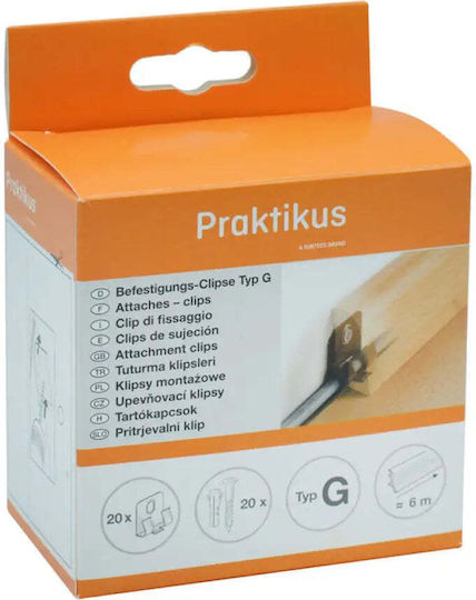 Floor Clips Pervaz Doellken Retro 20 Pcs