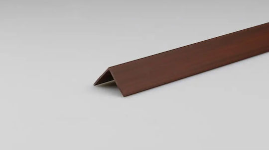 Profil Colțar PVC 20x20mm/1m Wenge