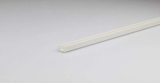 PVC U-Profil 6,2x8,7mm/1m Weiß