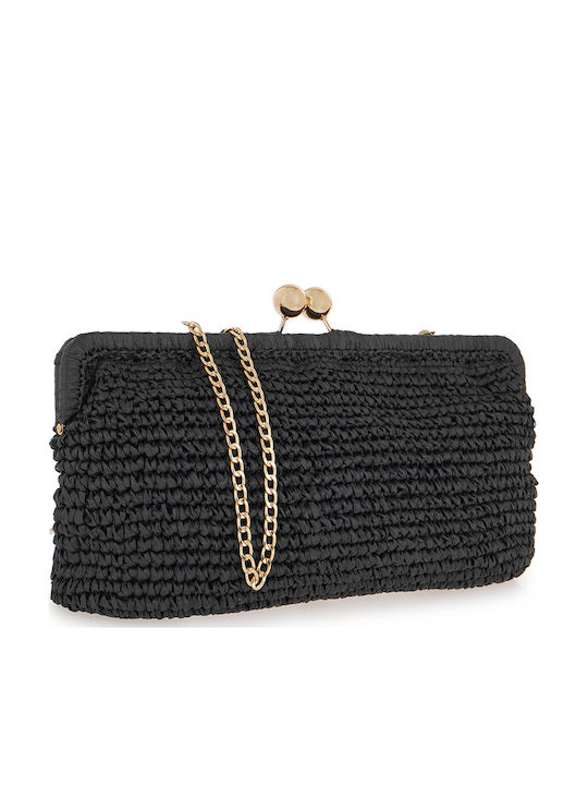 Straw Women's Clutch Black