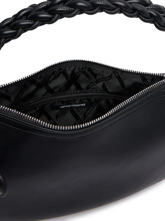 Fabric Women's Handbag Black