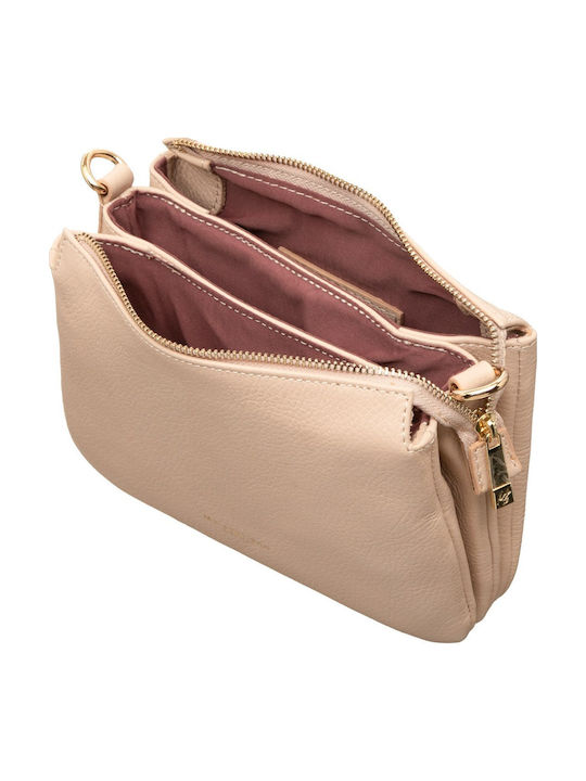 Leder Damen Schulter Handtasche / Handtasche Rosa