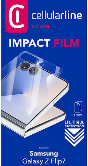 Cellular Line Tempered Glass Galaxy Z Flip7