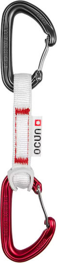 Ocun Kestrel Qd Bio-dyn-Ring 15 Mm 10 Cm Kletter-Expresssets 6 Stück Rot