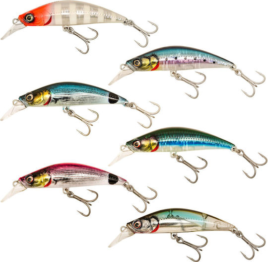 Westin Sinking Artificial Rushbait 10 Cm 52 Gr Redhead Zebra Glow