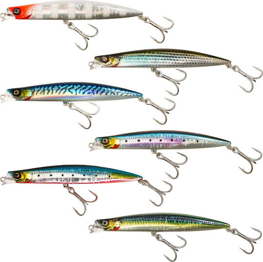 Westin Βυθιζόμενο Τεχνητό Diggin' Sardine 13,5 Εκ 62 Γρ Redhead Zebra Glow