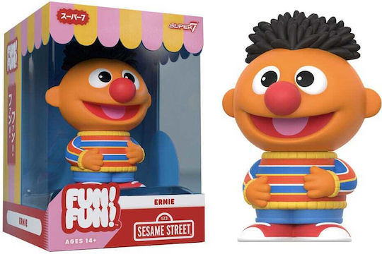 Φιγούρα Sesame Street Fun Fun Vinyl Action Figure Wave 02 Ernie 13 Cm