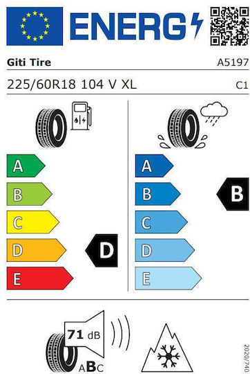 Giti 235/50R20 104VV Winter Autoreifen
