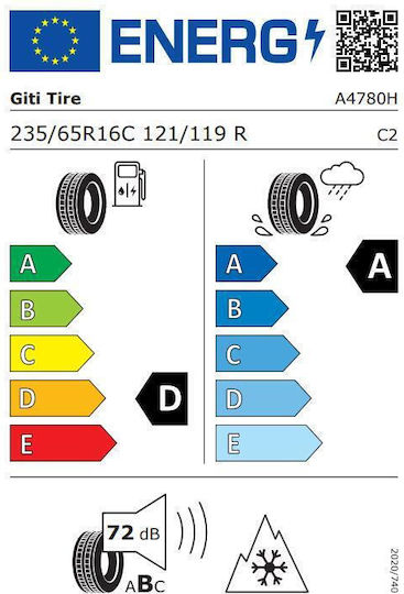 Giti 235/65R16 121/119R Anvelopă Auto 4 Anotimpuri