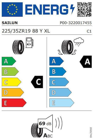 Sailun 225/35R19 88YY Anvelopă Auto De Vară