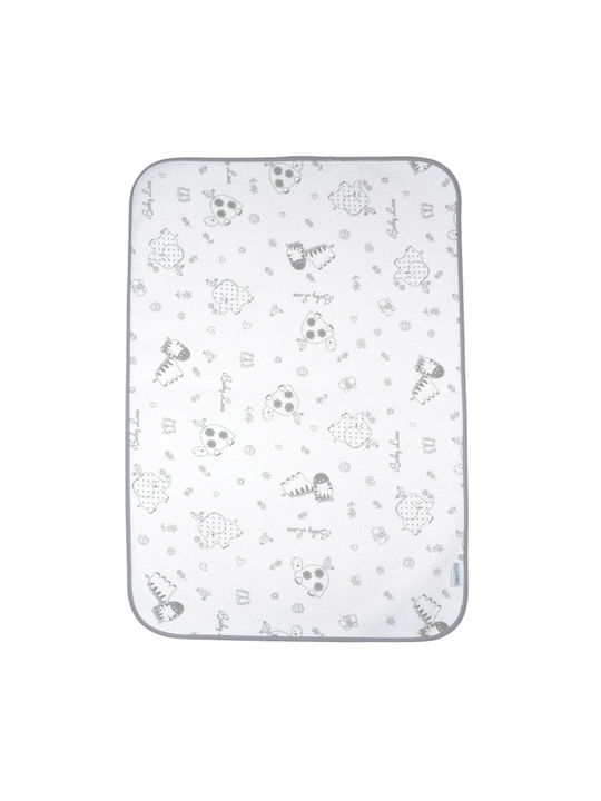 Ninetta Bebe Gray Burp Cloth 45x65cm