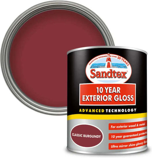 Боя Sandtex Гланц Бордо 0.750л