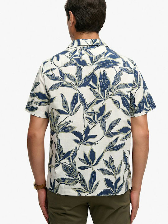 Superdry Ovin Πουκάμισο Banana Leaf Ecru