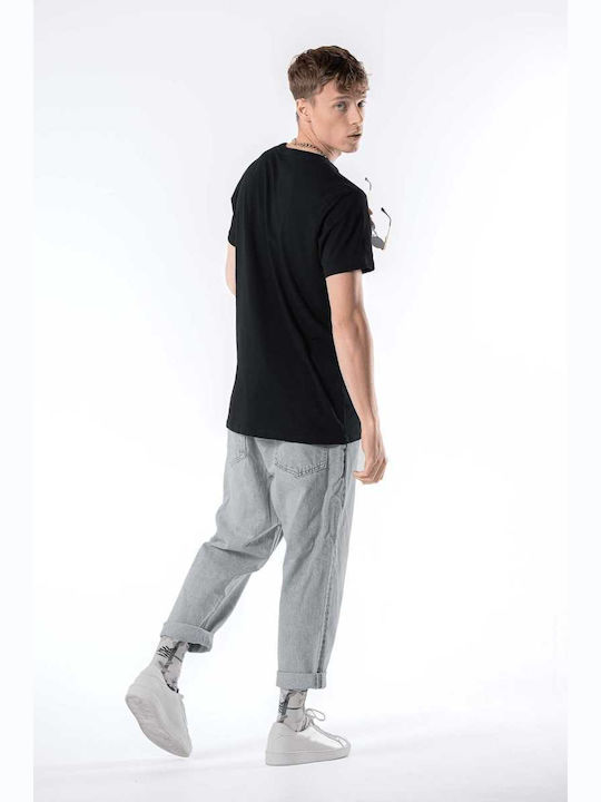 T-shirt Μαύρο