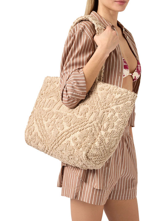 MC2 Fabric Beach Bag Beige