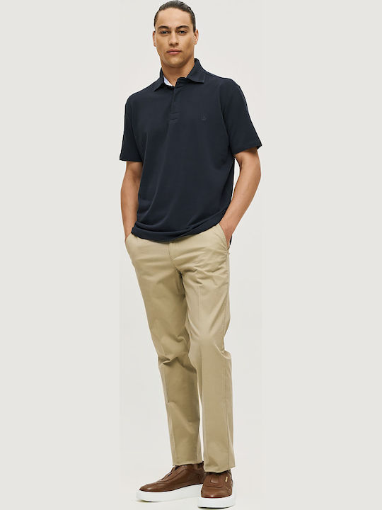 Polo Herrenbluse Blau
