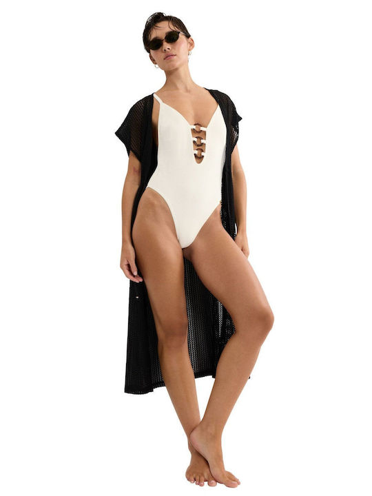 Summer Costum de Baie Întreg Ecru