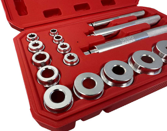 Set Presă Montare Demontare Rulmenți Butuc Simeringuri 10 Bucăți Gebo Tools