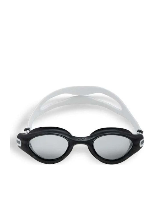 Arena One Swimming Goggles Adults with Anti-fog Lenses Gray