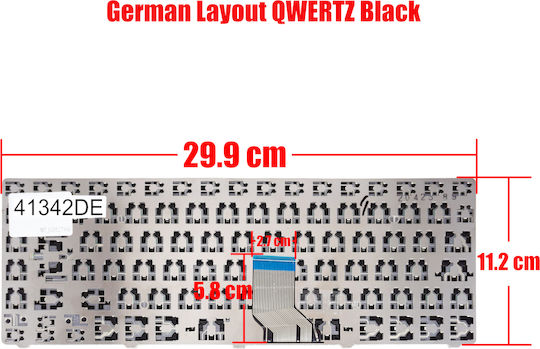 German Laptop Keyboard For Acer Travelmate 8481 Tm8481 Gateway Id49 Id43 Id43a Id43a03c V117102ak2 Pk130dg2a18 V117102as1 V117102rs1 De Black Code 41342de