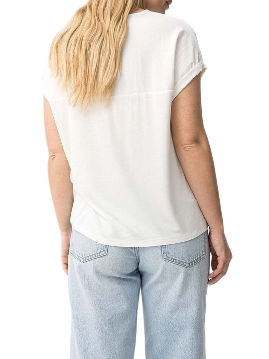 Tiffosi Women's Blouse White Tiffosi Women's Blouse White