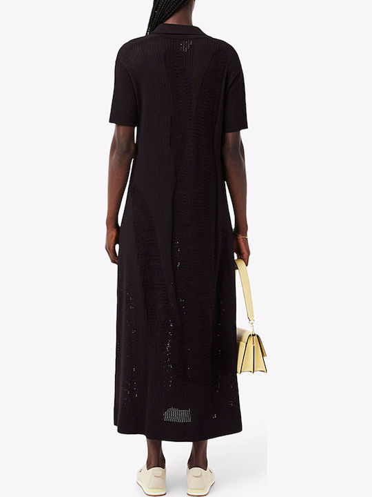 Sommer Midi Hemdkleid Braun