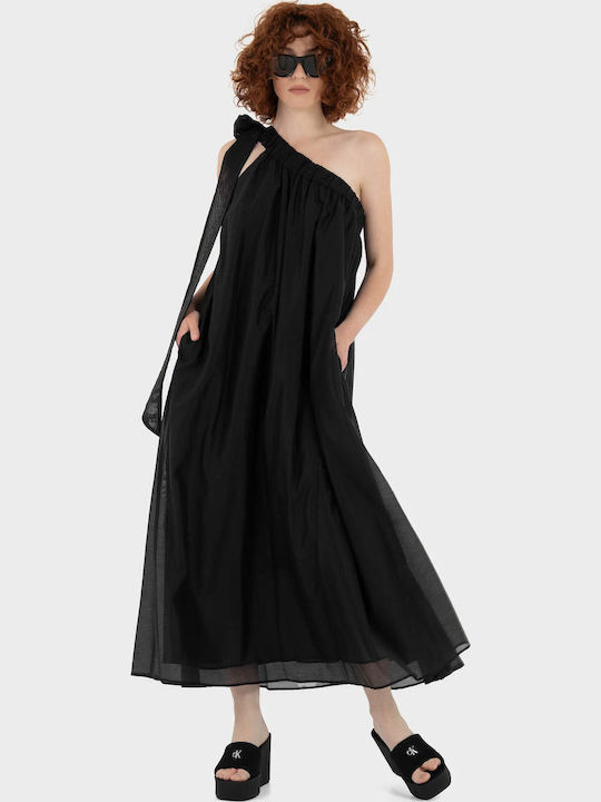 Καλοκαιρινό Maxi Βραδινό Φόρεμα Black