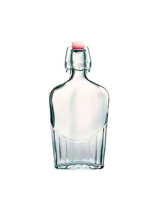 Bormioli Rocco Μπουκάλι Νερού Γυάλινο με Κλιπ Διάφανο 500ml Bormioli Rocco Μπουκάλι Νερού Γυάλινο με Κλιπ Διάφανο 500ml