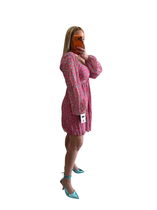 Summer Mini Dress Pink